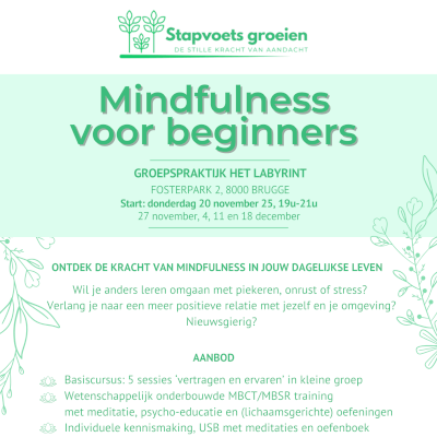 Mindfulness voor beginners